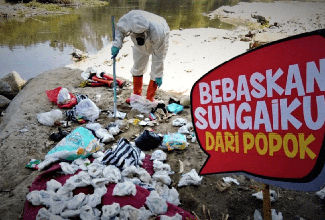 Jumlah Sampah Popok di Laut