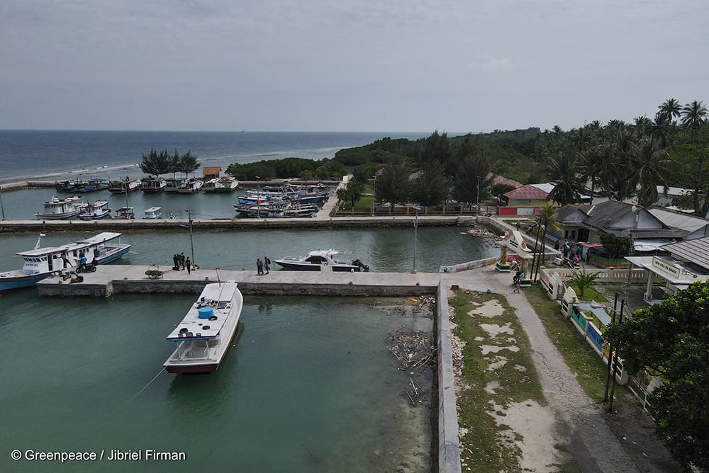 dermaga pulau tunda
